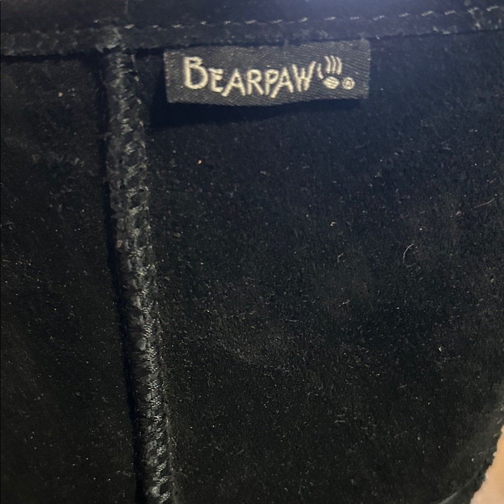 BearPaw Black Combat & Moto Boots